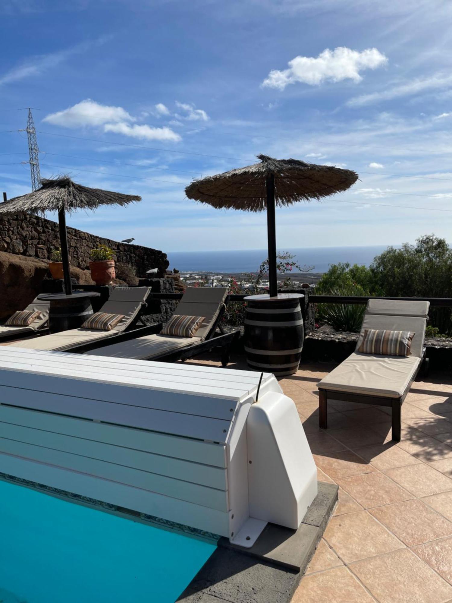 Castillo Lanzarote Villa Bailey - Luxury Villa - Pet Friendly With Heated Pool La Asomada  Luaran gambar